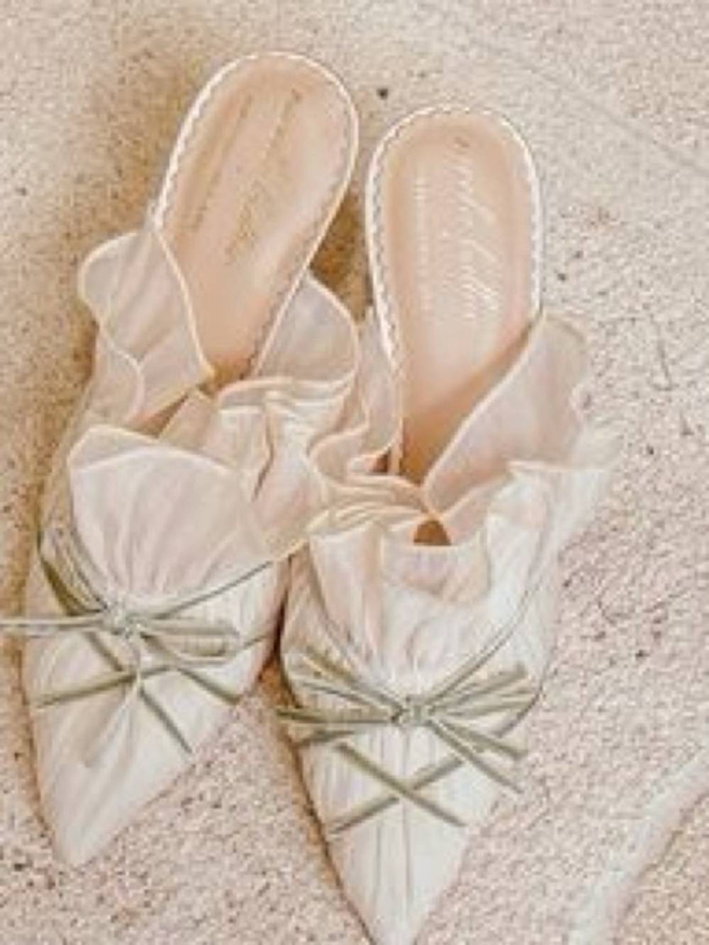 NWT Nicola Bathie x Antonio Melani Sophia Chiffon Heels 7.5